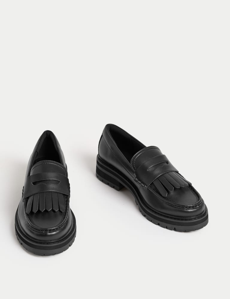 Chunky Flatform Loafers 2 of 3