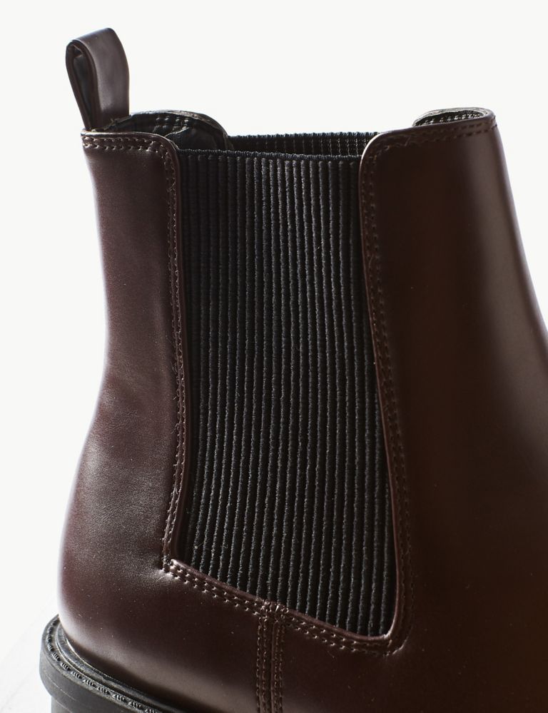 Chunky Heel Chelsea Ankle Boots 3 of 4