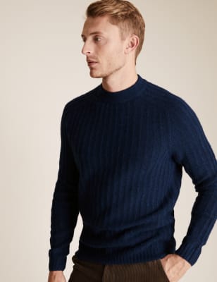 Marks and spencer mens wool cheap sweaters