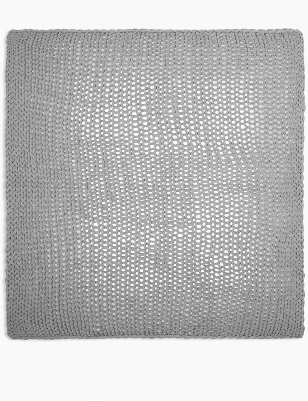 Chunky Knitted Throw M&S