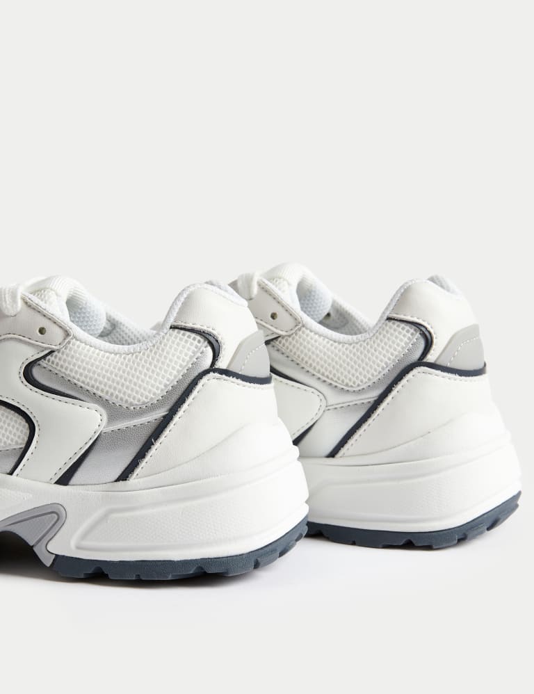 Chunky mesh trainers outlet