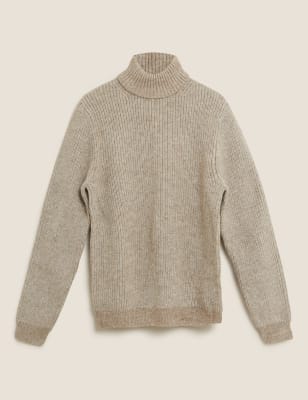chunky ribbed jumper