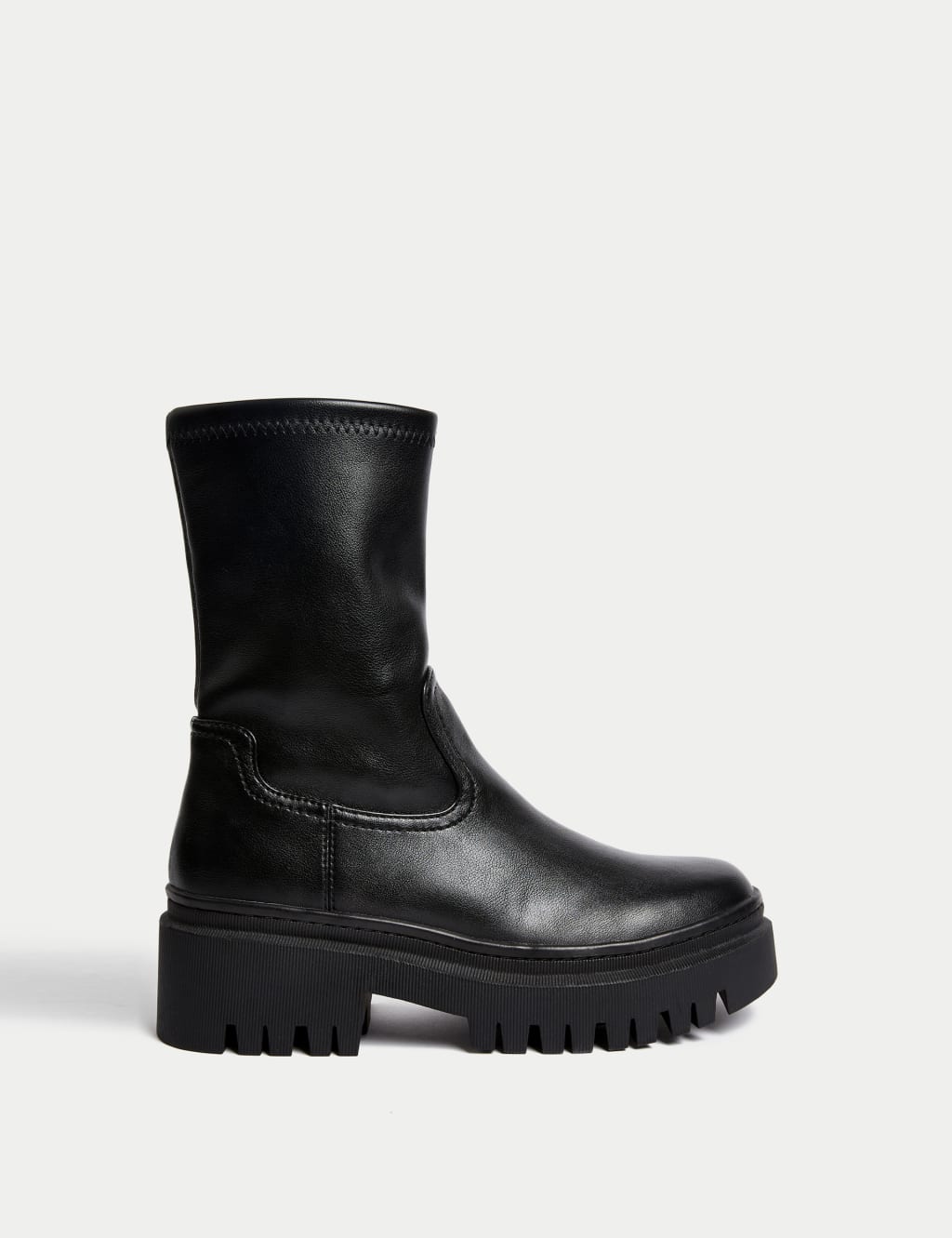 Chunky Sock Boots M S Collection M S