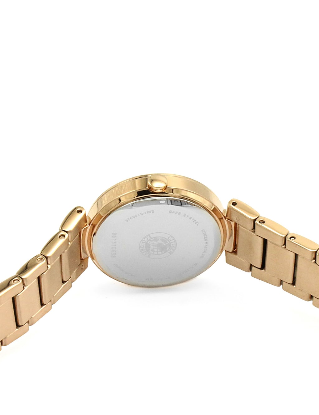 Citizen eco drive rose shop gold