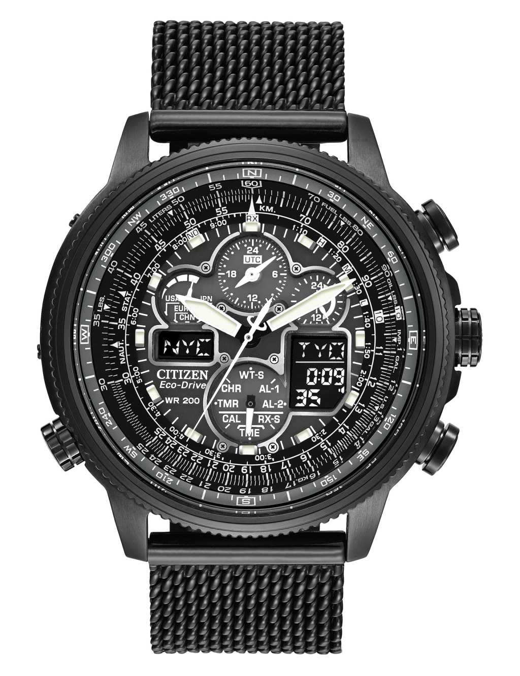 Citizen navihawk new arrivals stainless steel