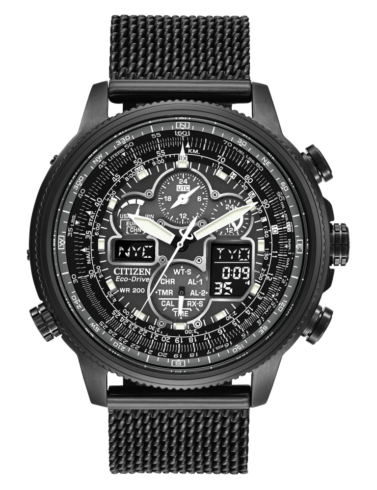 Citizen men's stainless steel navihawk watch sale