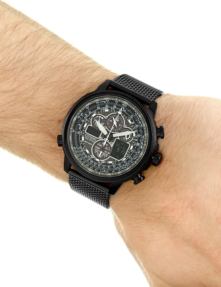 Citizen navihawk leather band shop