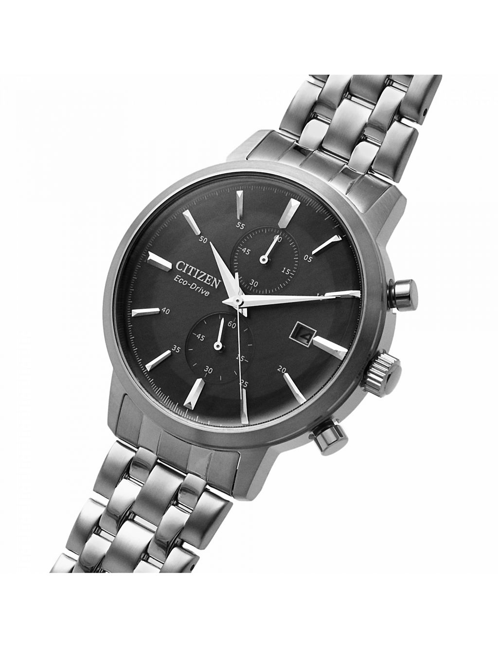 Citizen Twin Eye Stainless Steel Chronograph Watch 2 of 5