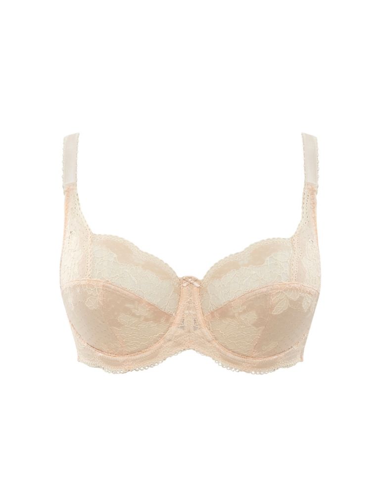 Clara Lace Wired Full Cup Bra D-J 2 of 6