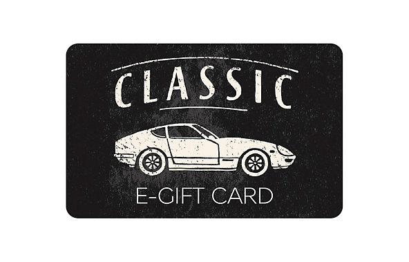 Classic Car E-Gift Card Image 1 of 1