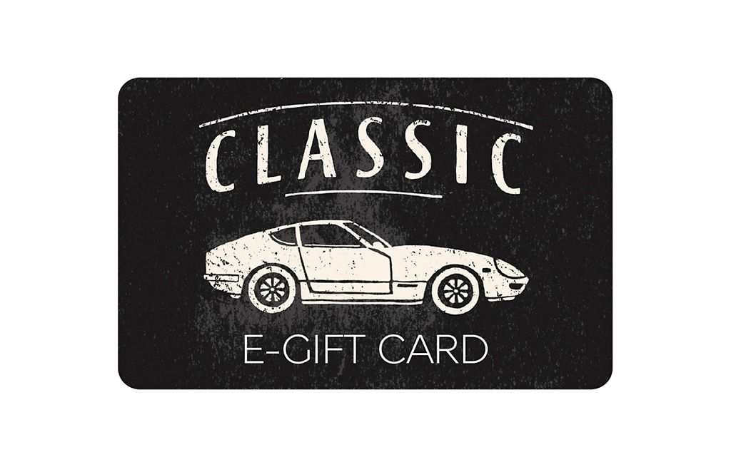 Classic Car E-Gift Card 1 of 1