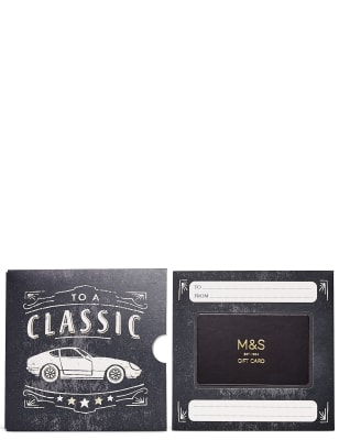 Classic Car Gift Card Image 2 of 4
