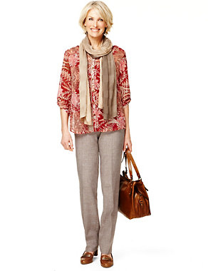 Classic Collection Floral Blouse with Camisole Image 2 of 4