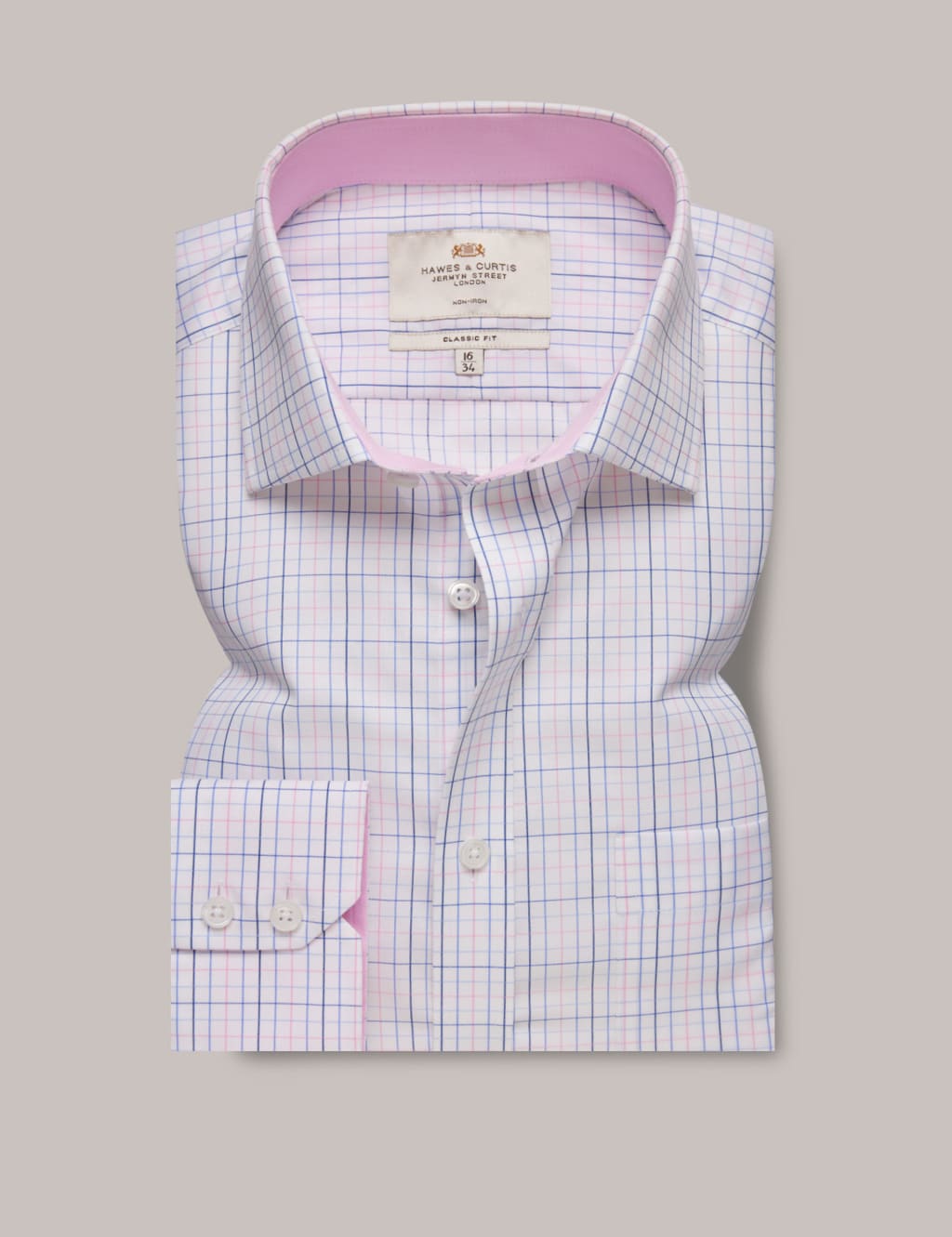 Hawes and curtis sale non iron