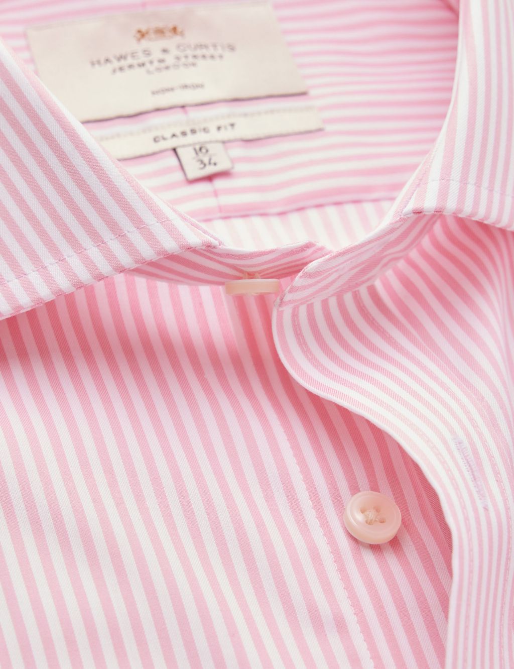 Classic Fit Pure Cotton Striped Shirt 2 of 3