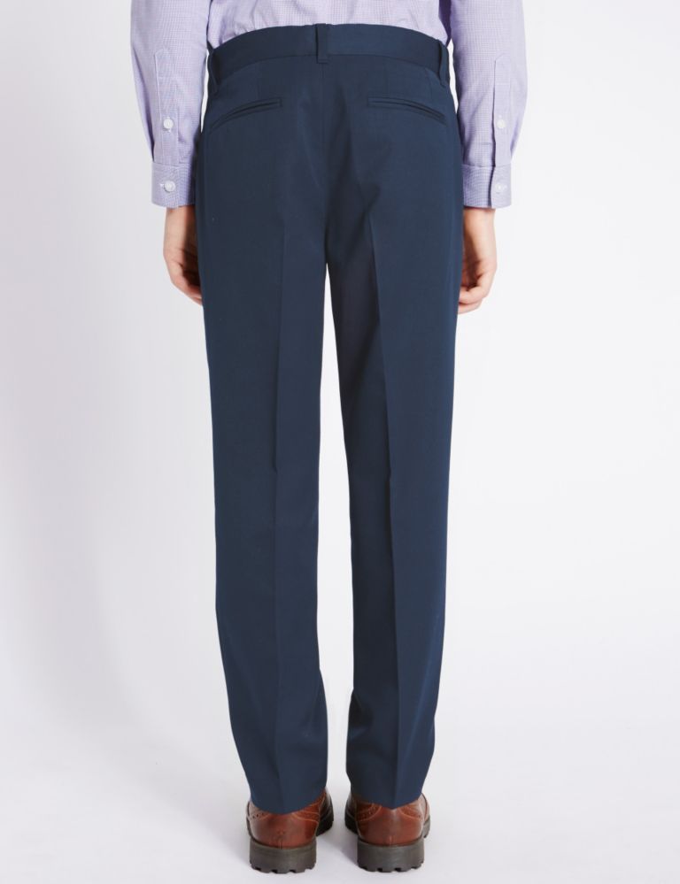 Classic Flat Front Trousers (5-14 Years) 3 of 5