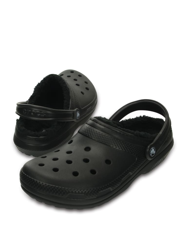 Crocs with cheap fuzzy lining