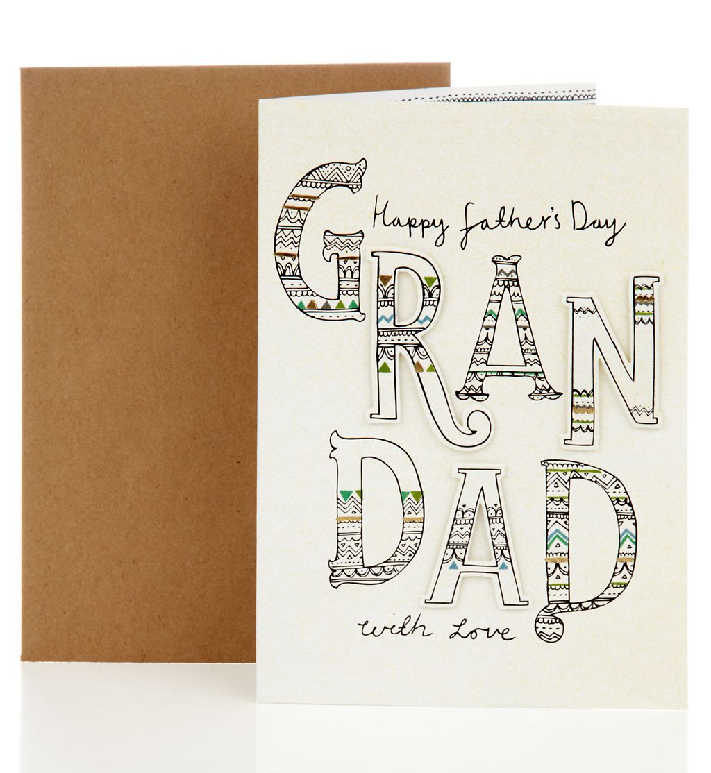 Classic Granddad Father's Day Card 1 of 2