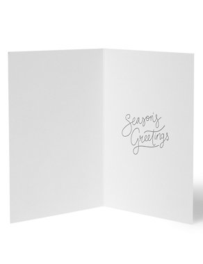 Classic Illustrated Santa Charity Christmas Cards - Pack of 20 Image 2 of 3