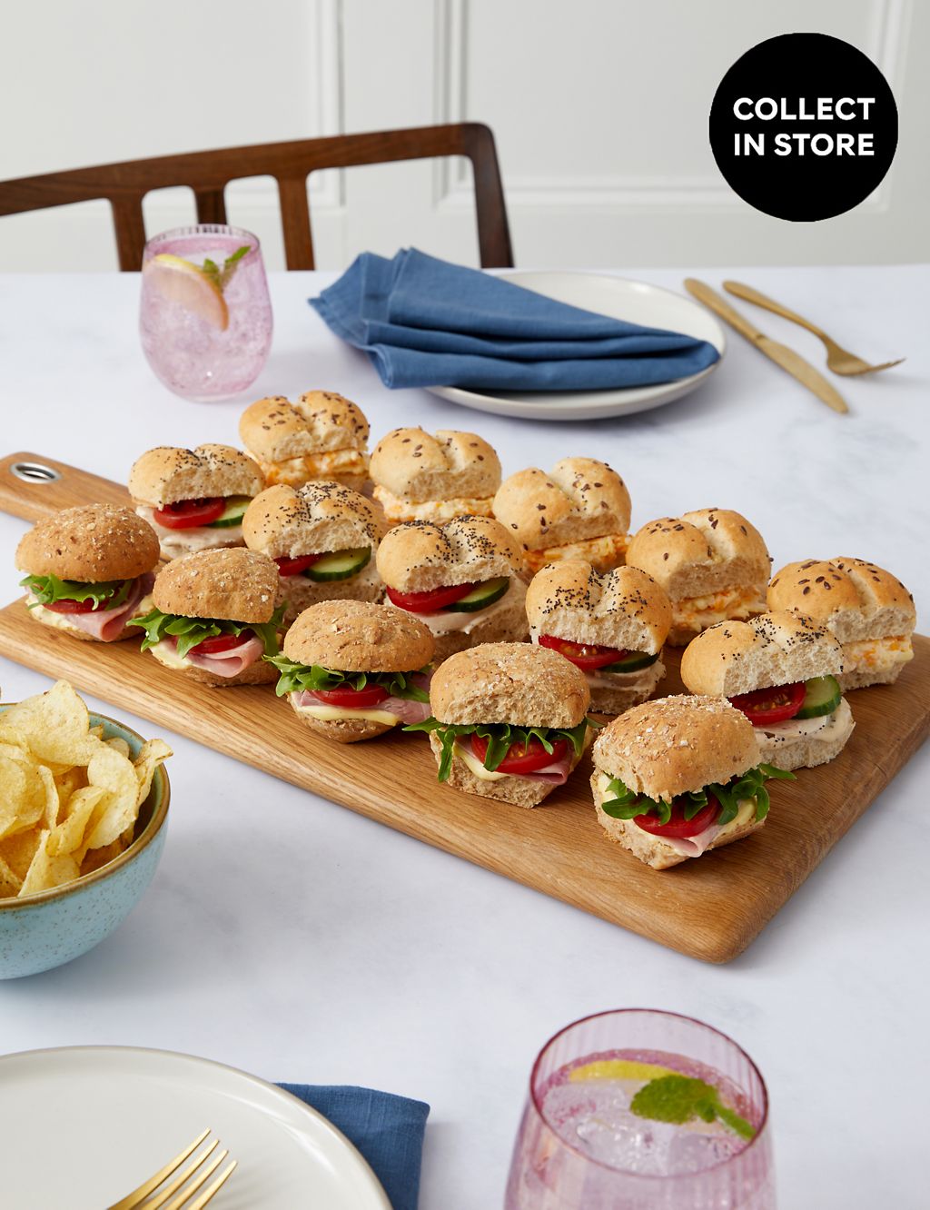 Classic Mini Roll Platter (15 Pieces) 3 of 5