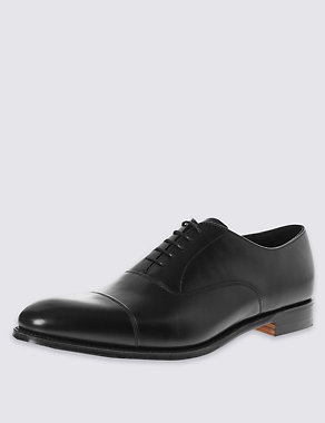 Classic Oxford Shoe in Black Calf Leather Image 2 of 6