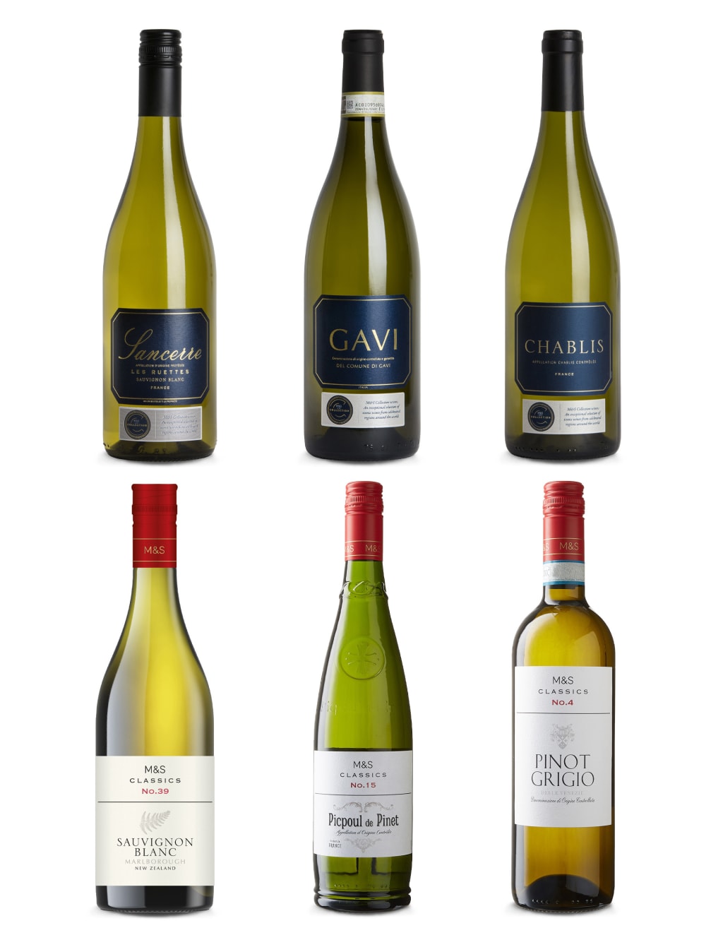 Classics & Collections Whites - Case of 6 | M&S
