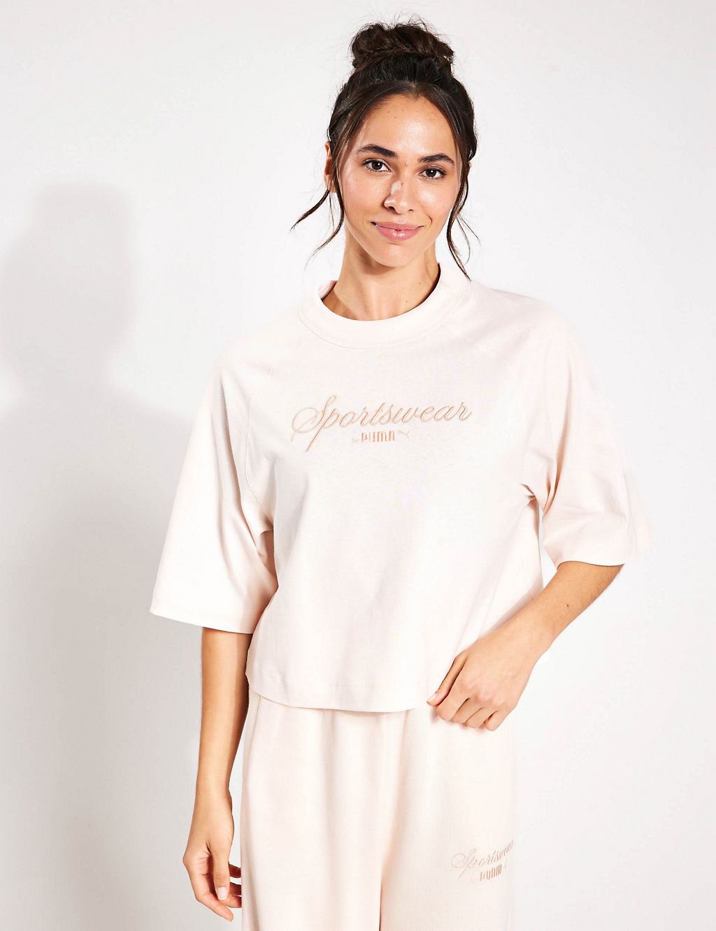 Classics+ Cotton Rich Embroidered T-Shirt 3 of 4