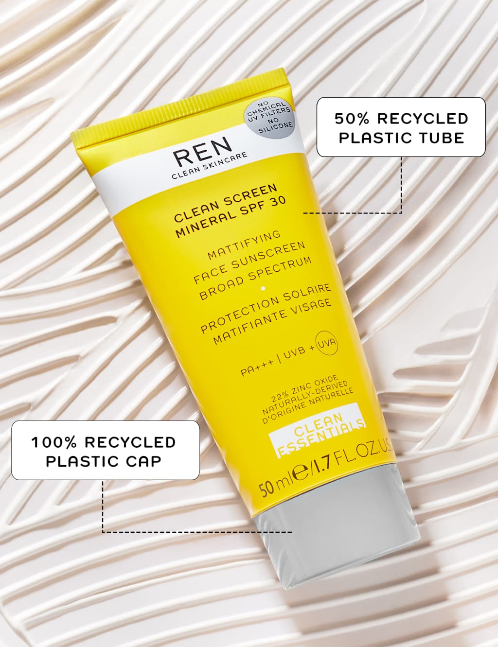 Clean Screen Mineral Sun Cream SPF 30 50ml 3 of 9