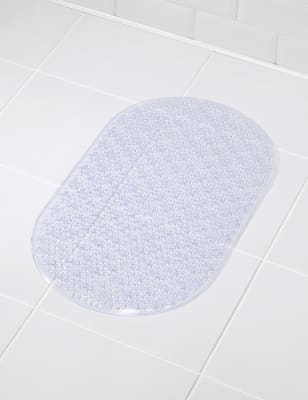 Clear Rubber Bath Mat M&S