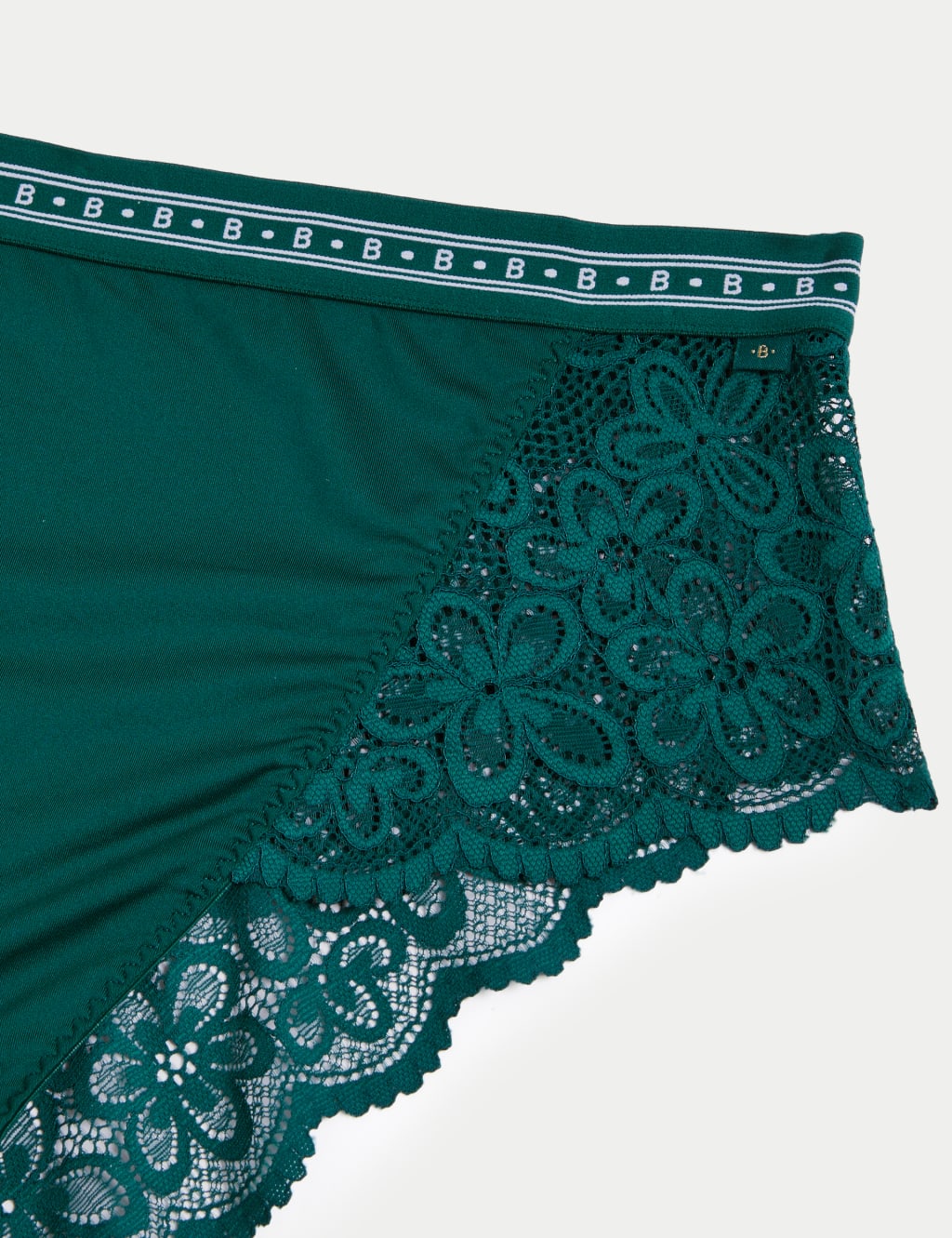 Cleo High Waisted Brazilian Knickers B by Boutique M&S