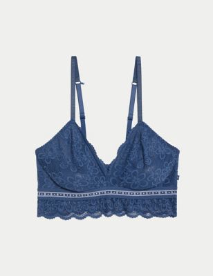 Cleo Lace Non Wired Plunge Bra (A-E), B by Boutique
