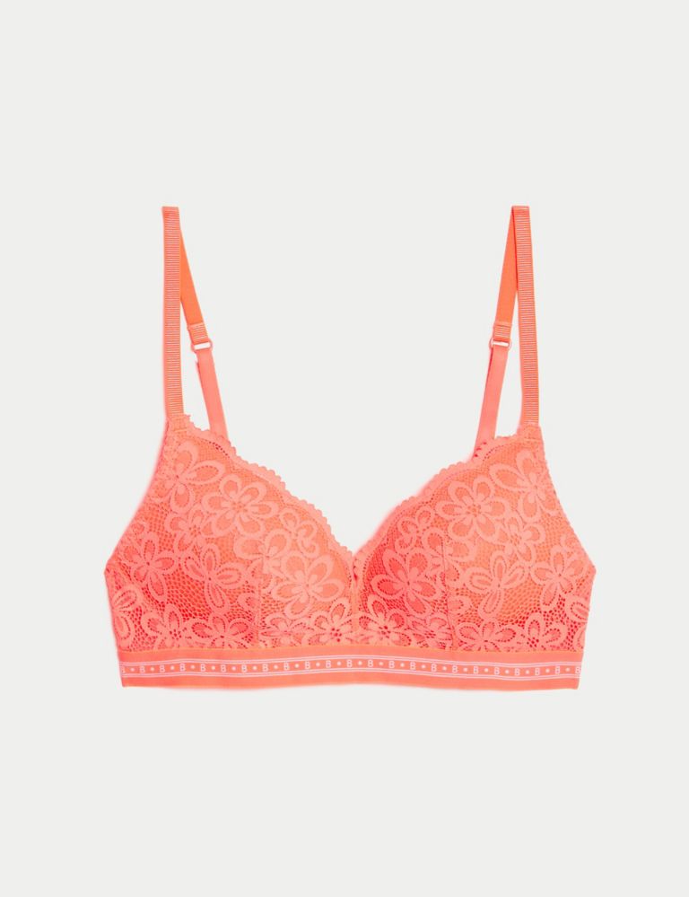 Cleo Lace Non Wired Plunge Bra (A-E) 2 of 8