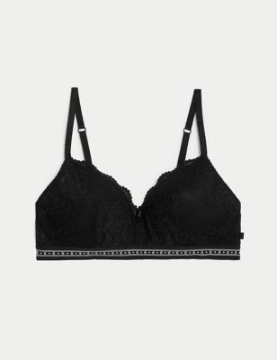 Cleo Lace Non Wired Push Up Bra A-E, B by Boutique