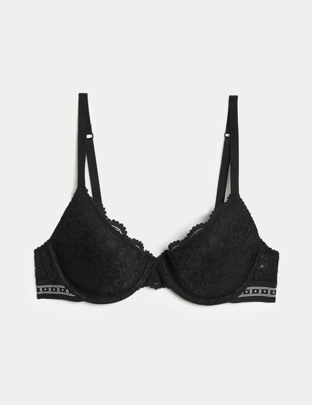 Cleo Lace Wired Demi Cup Bra (A-E) | B by Boutique | M&S