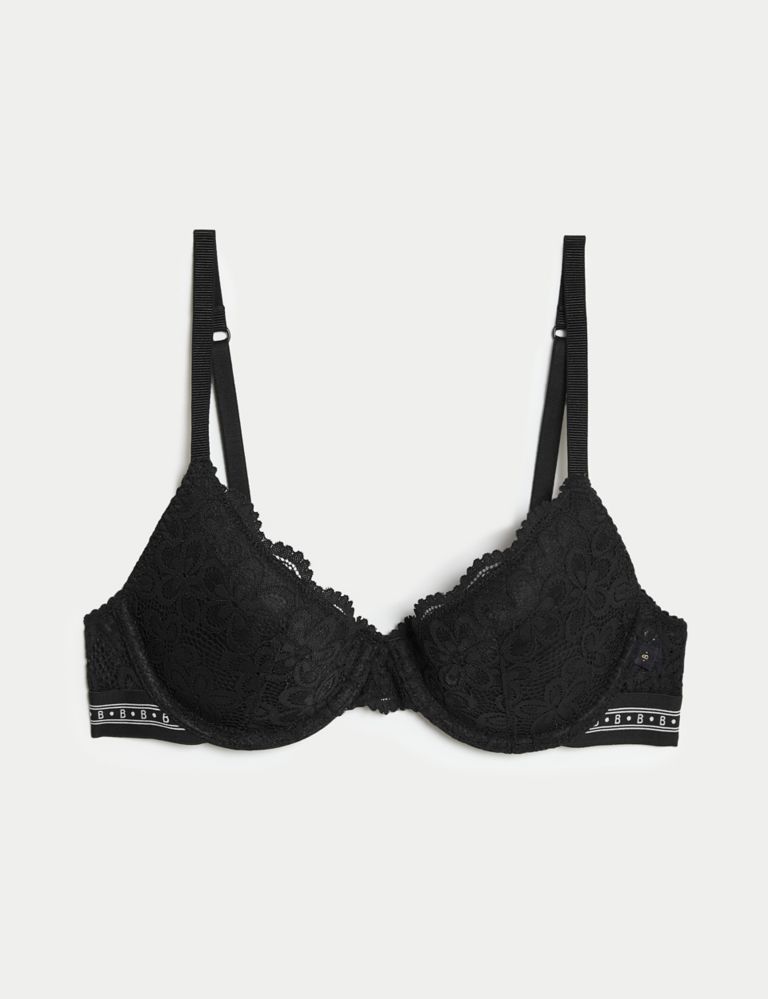 Cleo Lace Wired Demi Cup Bra (A-E), B by Boutique