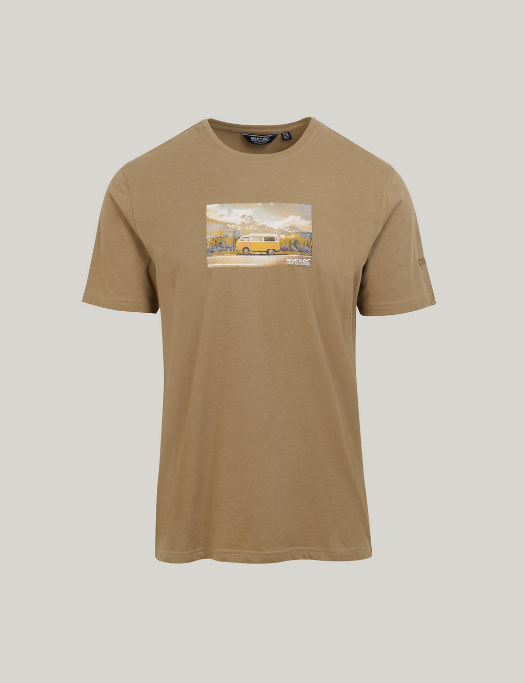 Cline VIII Pure Cotton Sail Graphic T-Shirt 1 of 5
