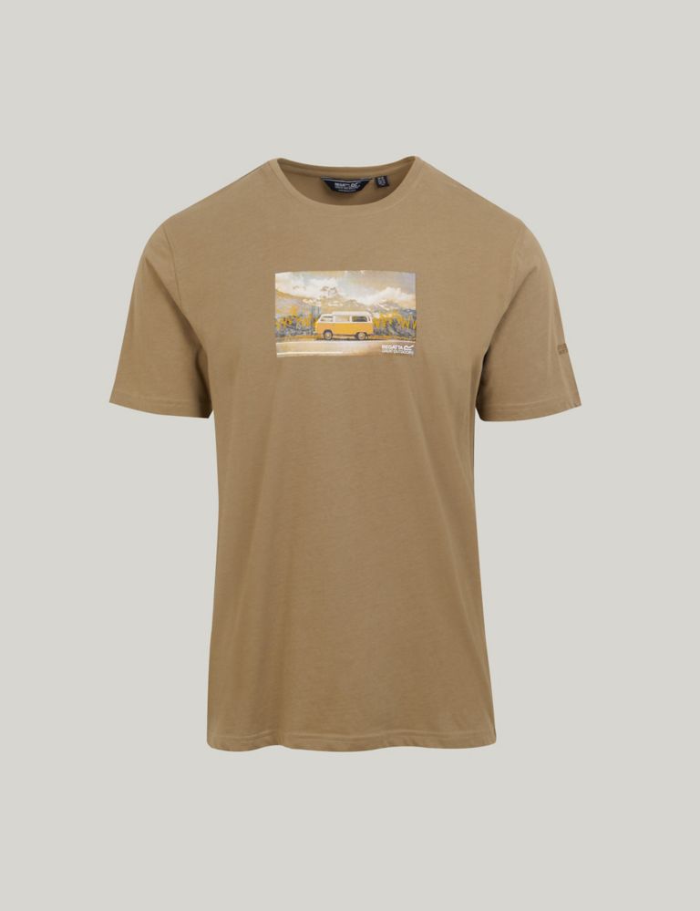 Cline VIII Pure Cotton Sail Graphic T-Shirt 2 of 5