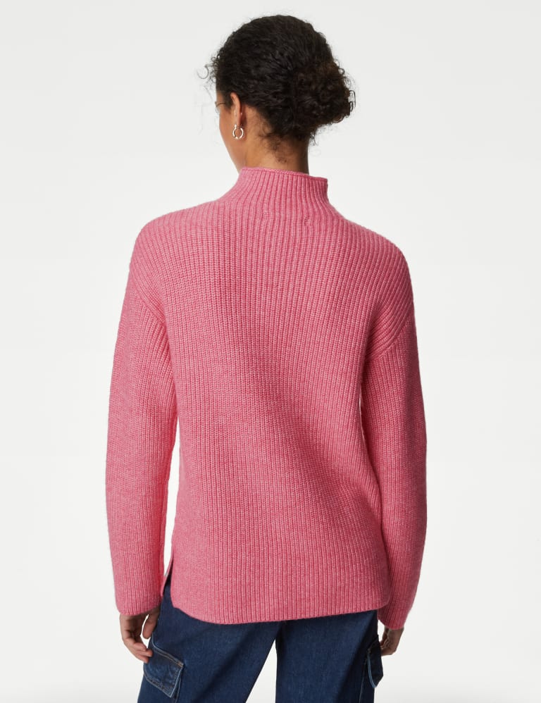 Pale pink jumper clearance m&s