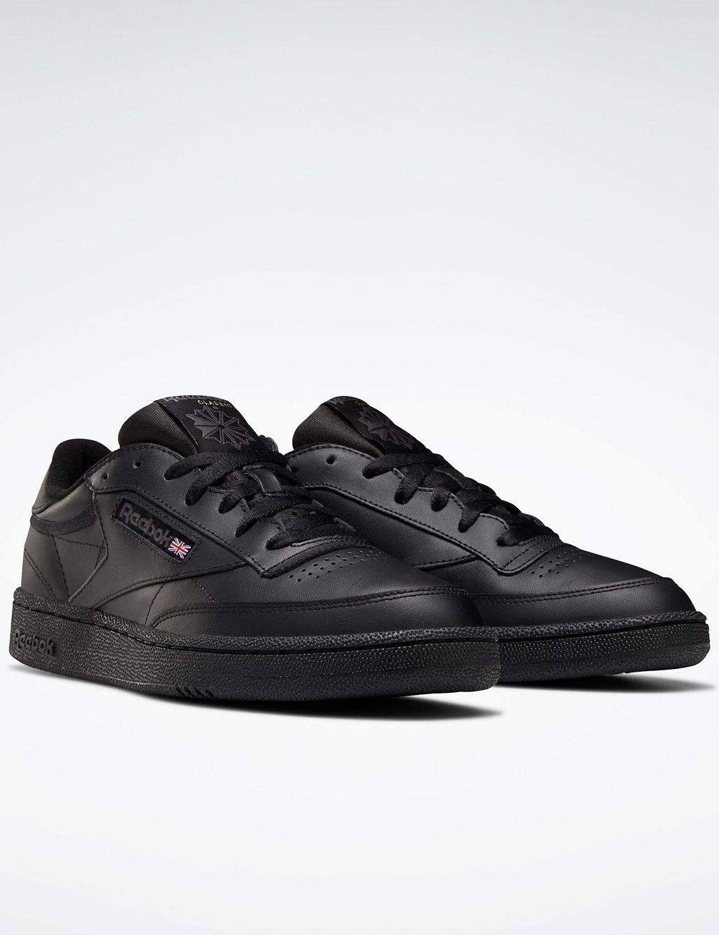 Club C 85 Leather Lace Up Trainers 1 of 6