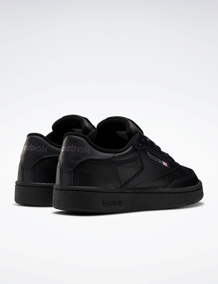 Club C 85 Leather Lace Up Trainers 4 of 6