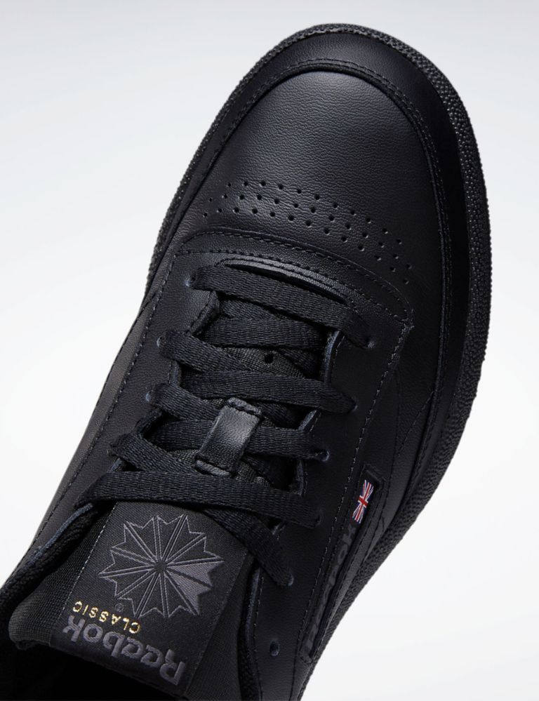 Club C 85 Leather Lace Up Trainers 5 of 6