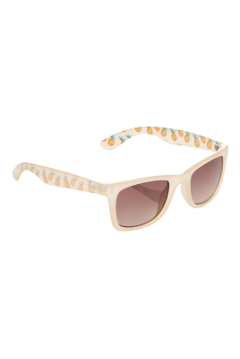 Club Pineapple Print Sunglasses Image 2 of 2