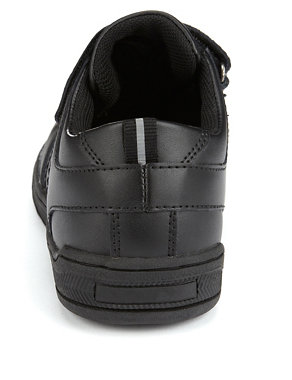 Coated Leather Cupsole Riptape Shoes (Younger Boys) Image 2 of 4