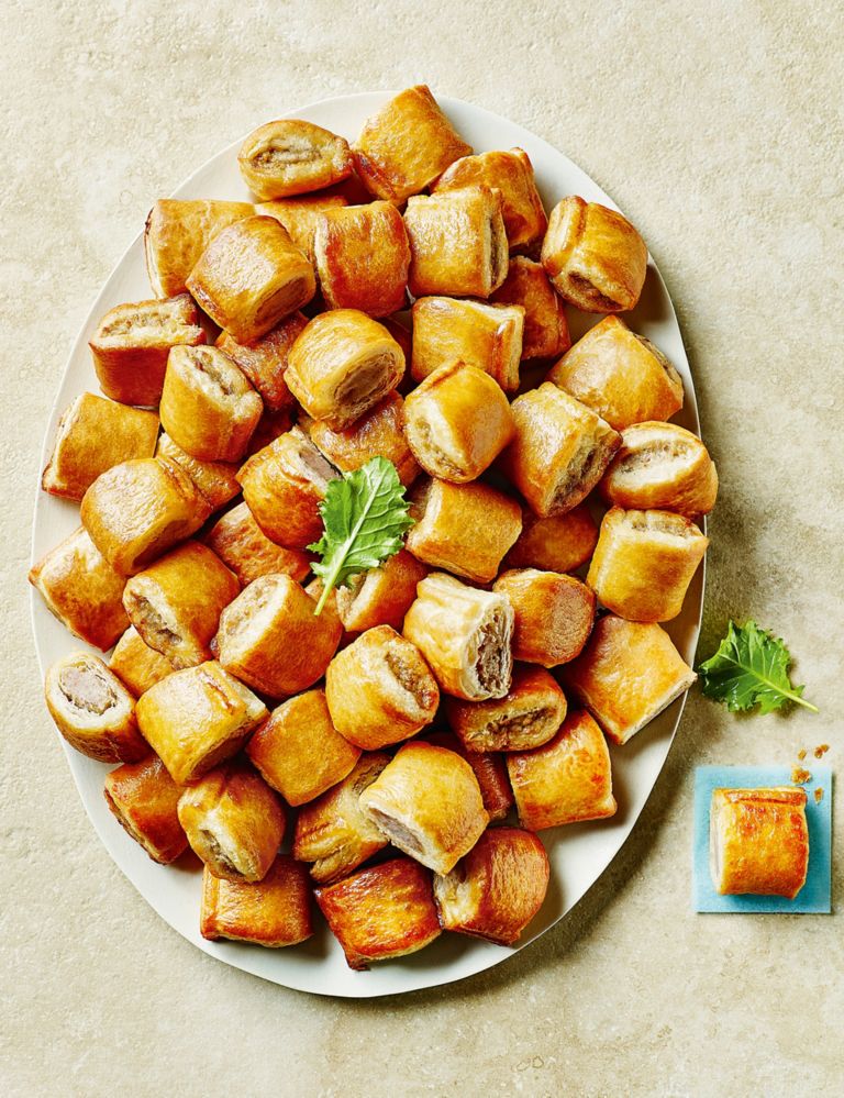 Cocktail Sausage Rolls (60 Pieces) - (Last Collection Date 30th September 2020) 1 of 3