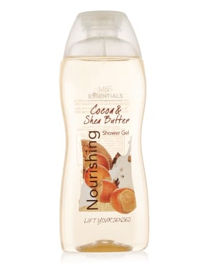 Cocoa & Shea Butter Shower Gel 300ml M&S Essentials M&S