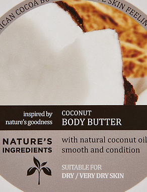 Coconut Body Butter 200ml Image 2 of 3