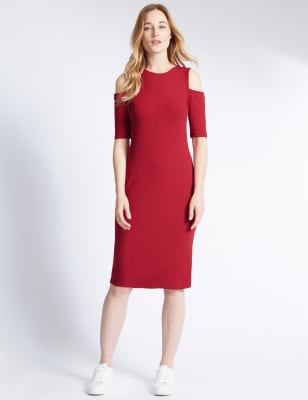 m&s shift dress