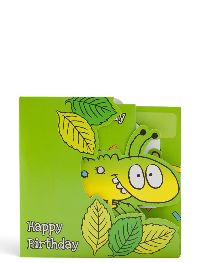 Colin the Caterpillar™ 3D pop out Gift Card 1 of 5