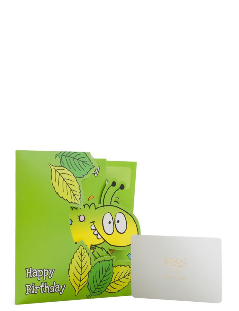 Colin the Caterpillar™ 3D pop out Gift Card 4 of 5