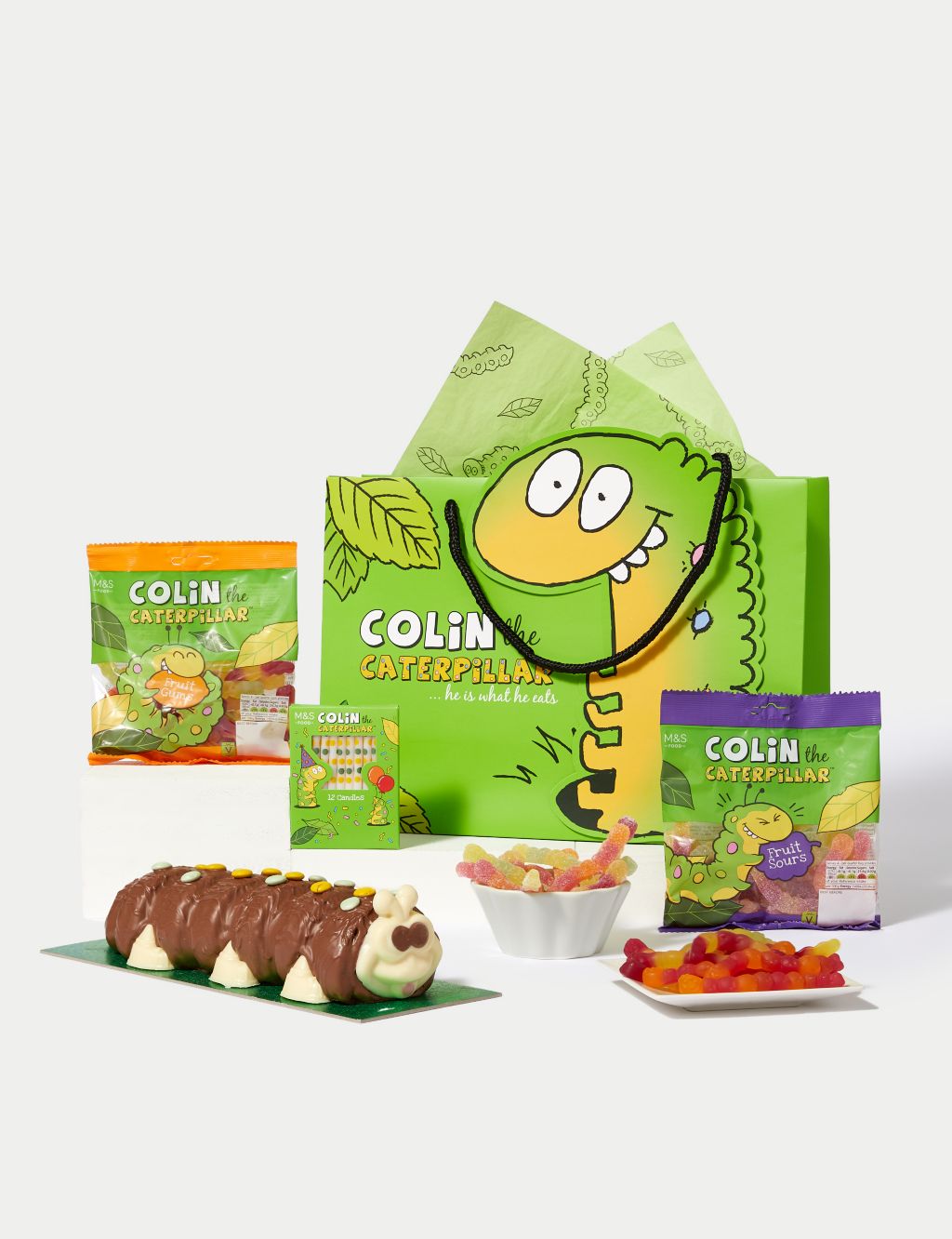 Colin the Caterpillar™ Birthday Cake Gift Bag 3 of 5